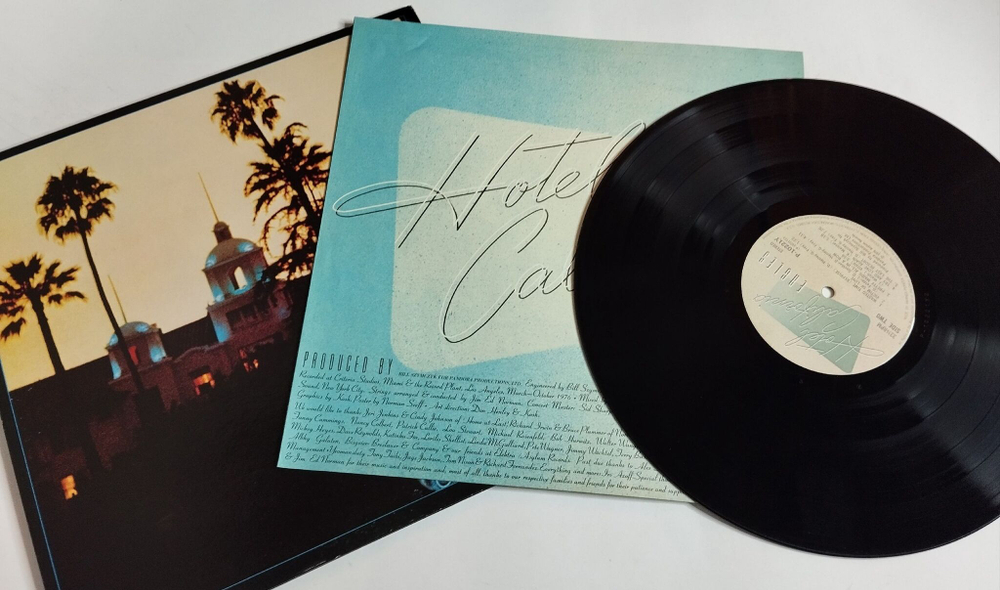 Винтажная виниловая пластинка LP Eagles Hotel California (Japan 1976) (No obi) (EX)