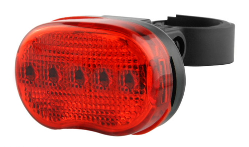 Задний фонарь мод. JY-153T 3 светодиода, 3 режима, красно-черный, арт.560030 (10216170/131021/0307188, Китай)