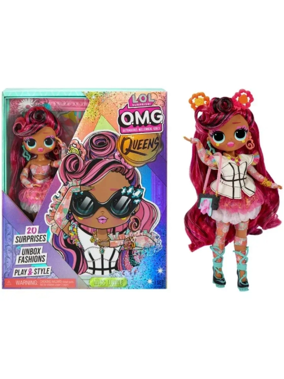 Кукла Lol Surprise OMG Queens Miss Divine