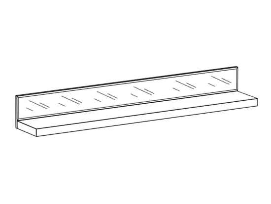Полка Kristal 331361