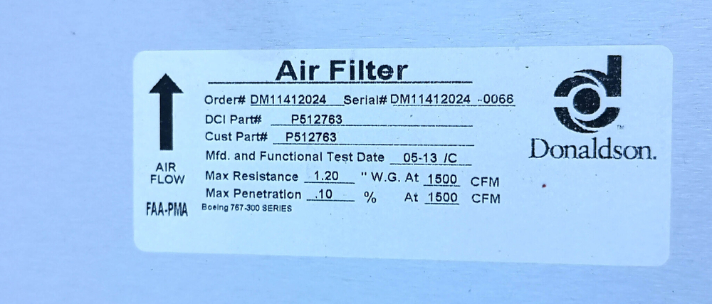 Filter assembly (фильтр в сборе) P512763