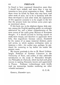 The philosophy of Nietzsche an exposition and an appreciation | Georges Chatterton-Hill