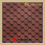 Гибкая черепица ТехноНиколь SHINGLAS Самба Рубин 3 м2/уп (Однослойная)