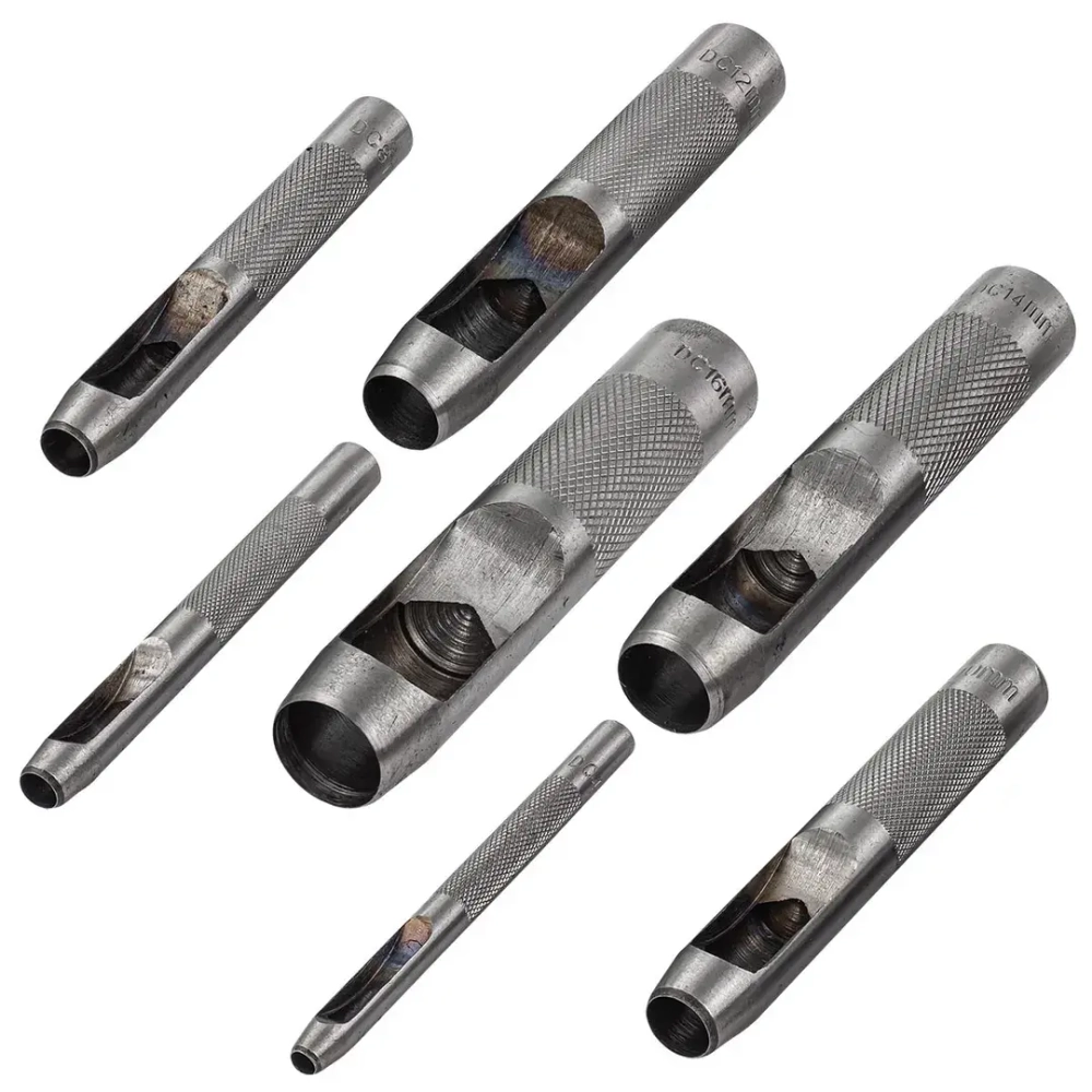 Набор пробойников 7пр. (4, 6, 8, 10, 12, 14, 16мм),в блистере RockForce##Rock FORCE RF-3791