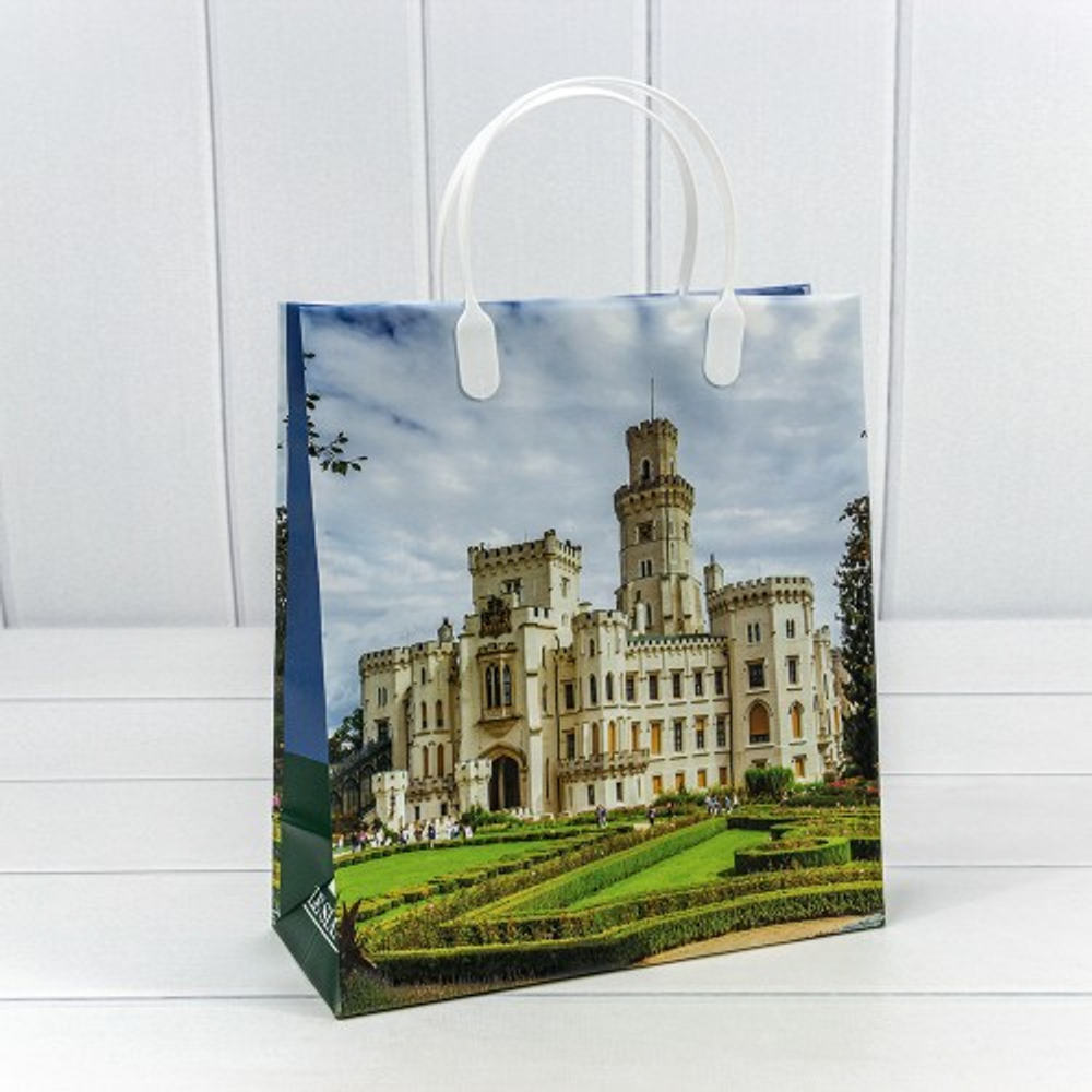 Пакет подарочный 26х23х10см Мужской (Микс)