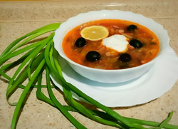 Смесь для супа Солянка с булгуром, Трапеза На Первое. 130 г х 3 шт