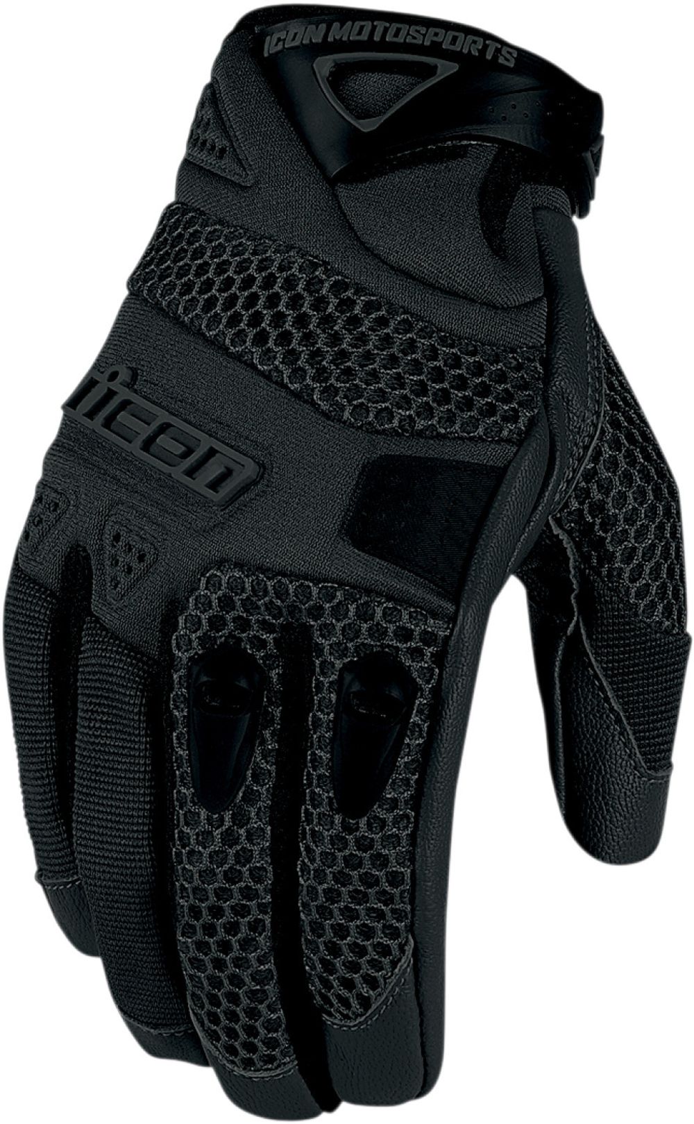 Мотоперчатки - ICON ANTHEM (черные)