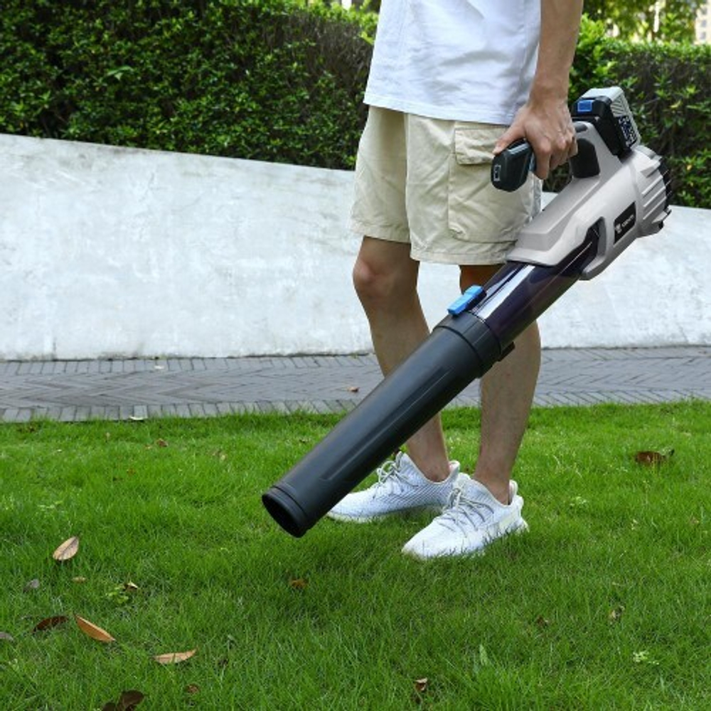 Воздуходувка аккумуляторная DEKO DKBL20 PRO бесщеточная 20в, 2х6.0ач 063-4362