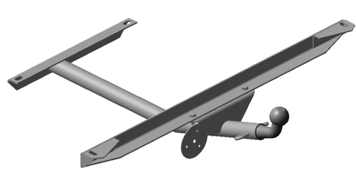 Фаркоп AvtoS для ВАЗ 1111,11113 с универсальной электрикой и сертификатом в комплекте, арт.(VAZ-01+electr)