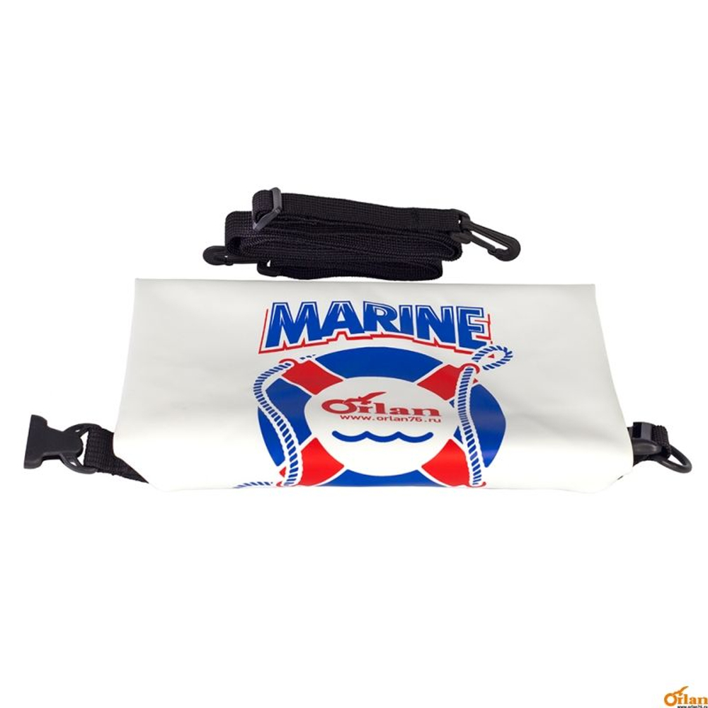 Гермомешок Marine 15л белый/темно-синий (10259411)