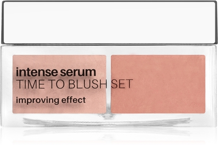 NEO MAKE UP Intense Serum Time To Blush Set - Пудровая румяна оттенок 02 Peach, 6 g
