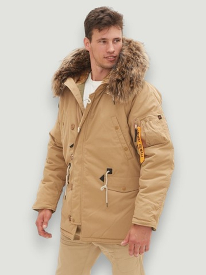 Куртка Аляска Oxford Nord Denali (бежевая - tiger eye)