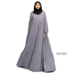 CASCADE DRESS FROM ABAYA SILK
