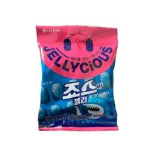 Мармелад Lotte Jellysious Акула апельсин и клубника 70 г
