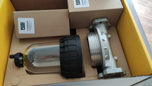 Filter with replaceable cartridges (120 microns, up to 120 l/min) mesh