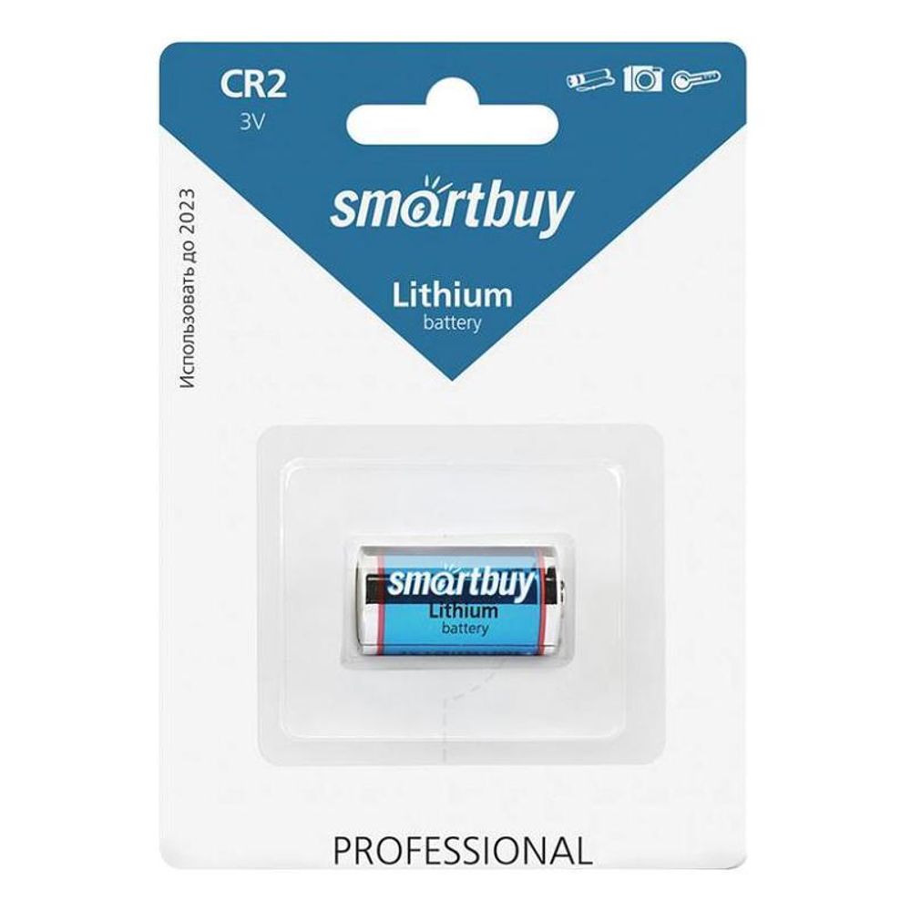 Батарейка CR2 SmartBuy