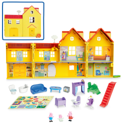 Hasbro Świnka Peppa - Большой семейный дом Пеппы + 3 фигурки G0508