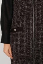 Платье Д 3481 дл/шоколад