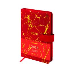 Ежедневник датированный А5 BRAUBERG "Goldy" (117471)