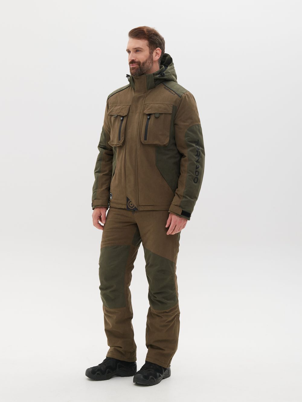 Костюм демисезонный Торнадо -15 ткань Исландия цвет Хаки