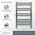 Электрический полотенцесушитель Aquatek Альтаир П10 500x900 AQ EL KP1090CH Хром
