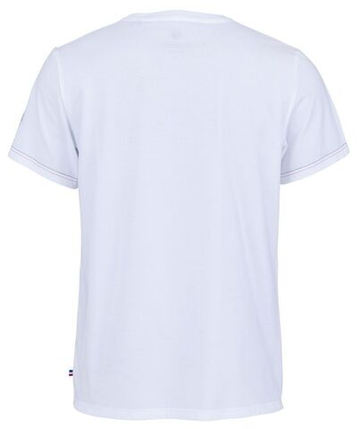 Мужская теннисная футболка Roland Garros Logo 2024 T-Shirt - белый