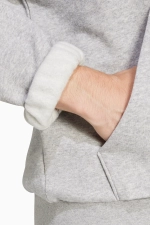Кофта adidas Essentials Feelcozy Fleece - серый