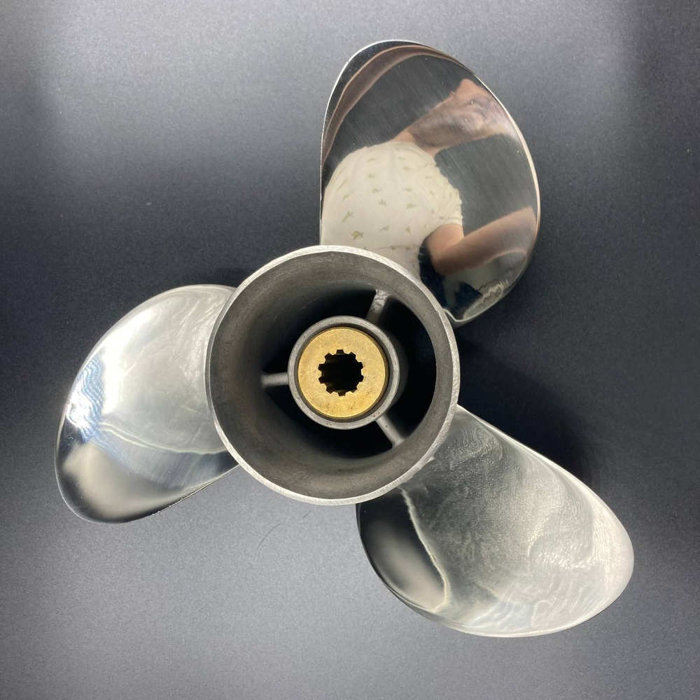 Гребной винт Suzuki DT9.9A-DT15A, DF9.9B, DF8A-20A (3x9-1/4x10) (Сталь)
