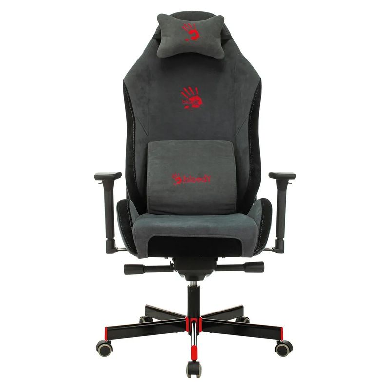 Кресло A4Tech ткань серый 87.1x37x67GC-420
