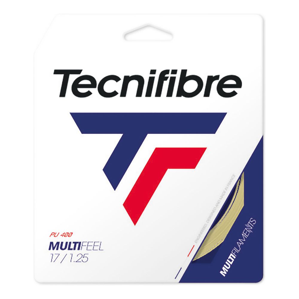 Струны теннисные Tecnifibre Multifeel 12m String Set - Ecru