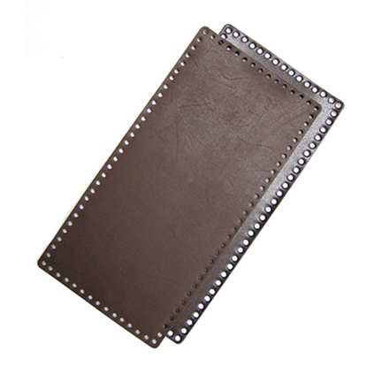 прямоугольное коричневое дно для сумки 204-617-2