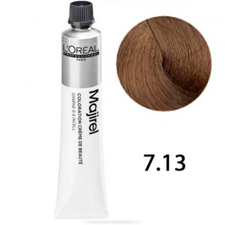 L'Oreal Professionnel Majirel 7.13 блондин пепельно-золотистый 50мл