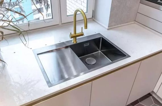 Мойка Akisame 78-IN-R нерж.сталь/нержавеющая сталь(арт.4973061)