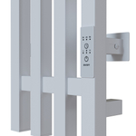 Полотенцесушитель MIXLINE MOON QUADRO WHITE 120/15 (таймер,206 Вт) электрический БЕЛЫЙ