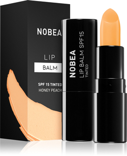 NOBEA Day-to-Day Lip Balm SPF 15 Tinted - Бальзам для губ SPF 15, 4 g