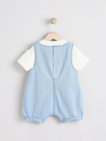 Комбинезон и боди в комплекте для малышей Next E81-332, Голубой, Молочный