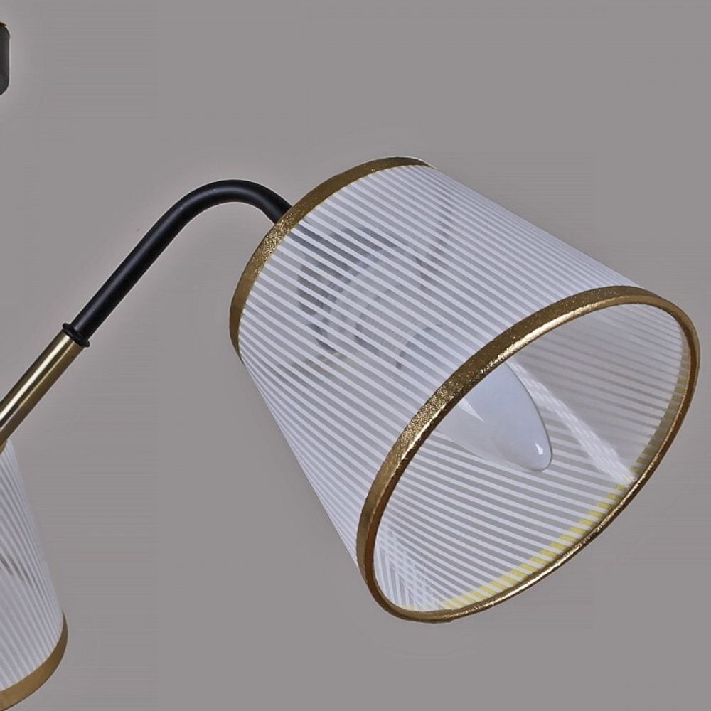 Люстра на штанге ILLUMICO  IL0344-3CSQ-79 BK AB