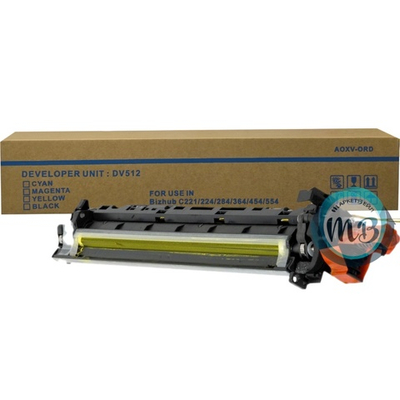 Блок проявки WBox, аналог Konica Minolta DV-512Y для Bizhub 224/284/364/454 Yellow