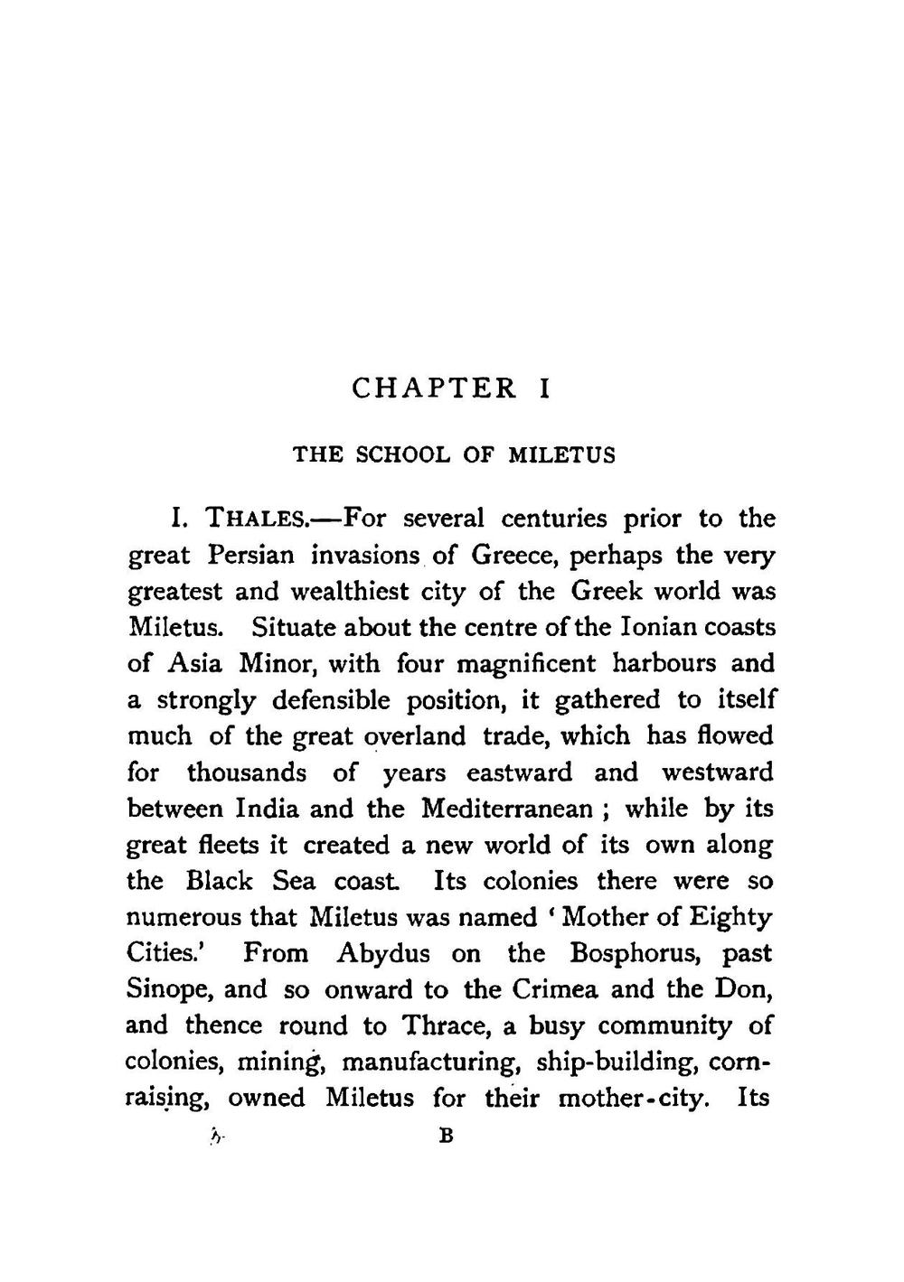 A short history of Greek philosophy | John Marshall