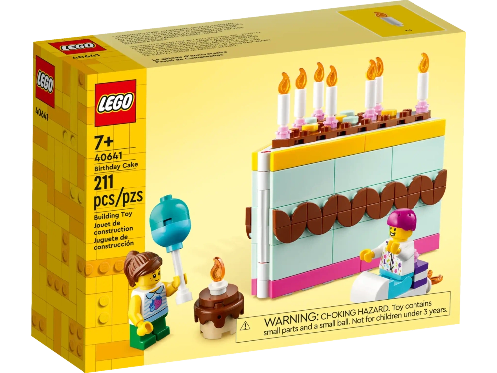 Конструктор LEGO 40641 Торт на день рождения