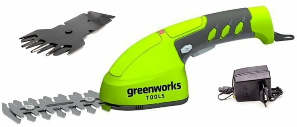 Ножницы садовые аккумуляторные GREENWORKS G7,2HS 7,2В,2Ач (1600107)