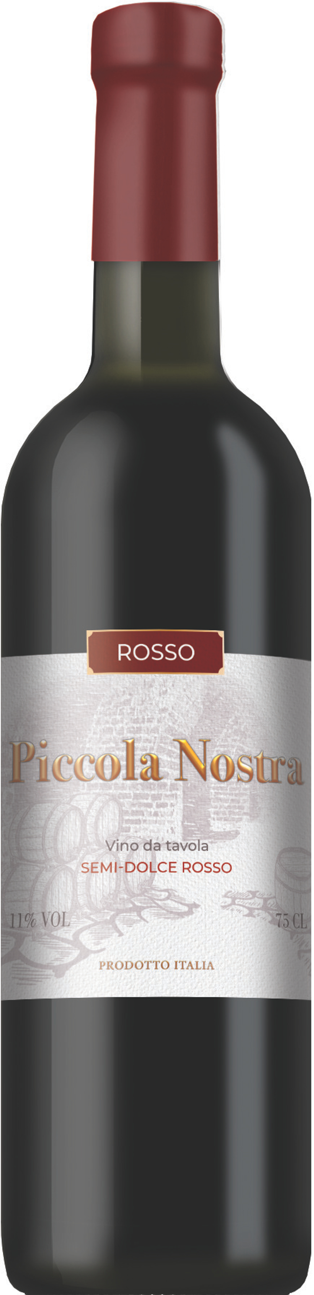 PICCOLA NOSTRA Semi-Dolce Rosso 0.75 л.