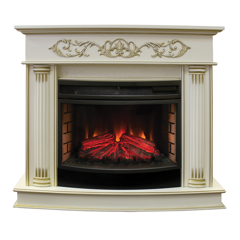 Каминокомплект Real Flame Milano 25/25,5 WT с очагом Firefield 25