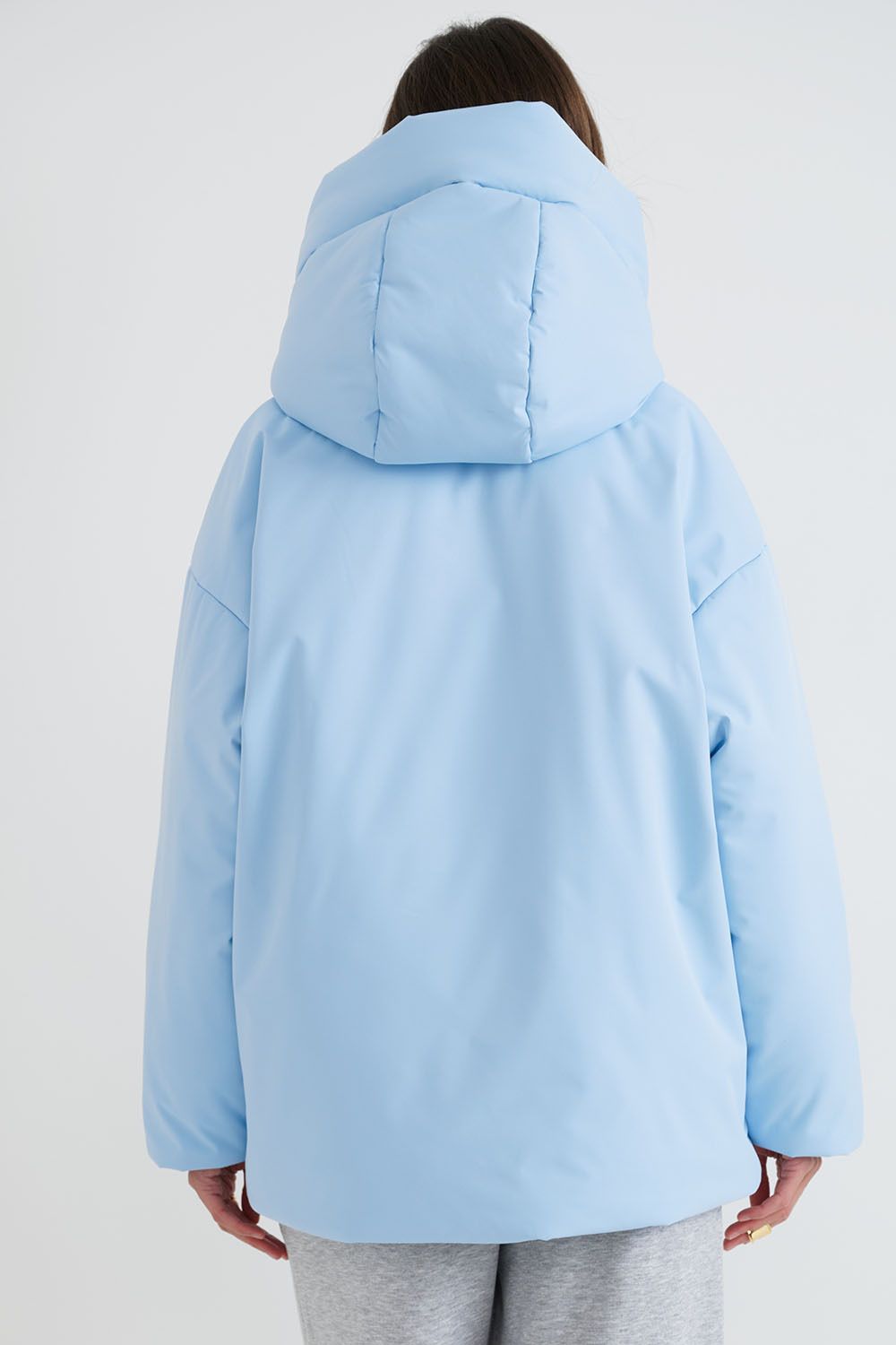 Куртка зимняя на утеплителе Isosoft голубого цвета