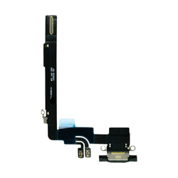 Шлейф для Apple iPhone 16 Pro Max на системный разъем/микрофон Черный - Премиум