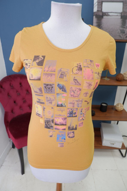 Футболка Mondigo с принтом 46 размер