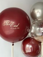 Воздушные шары на девичник с шаром-сюрприз №8700