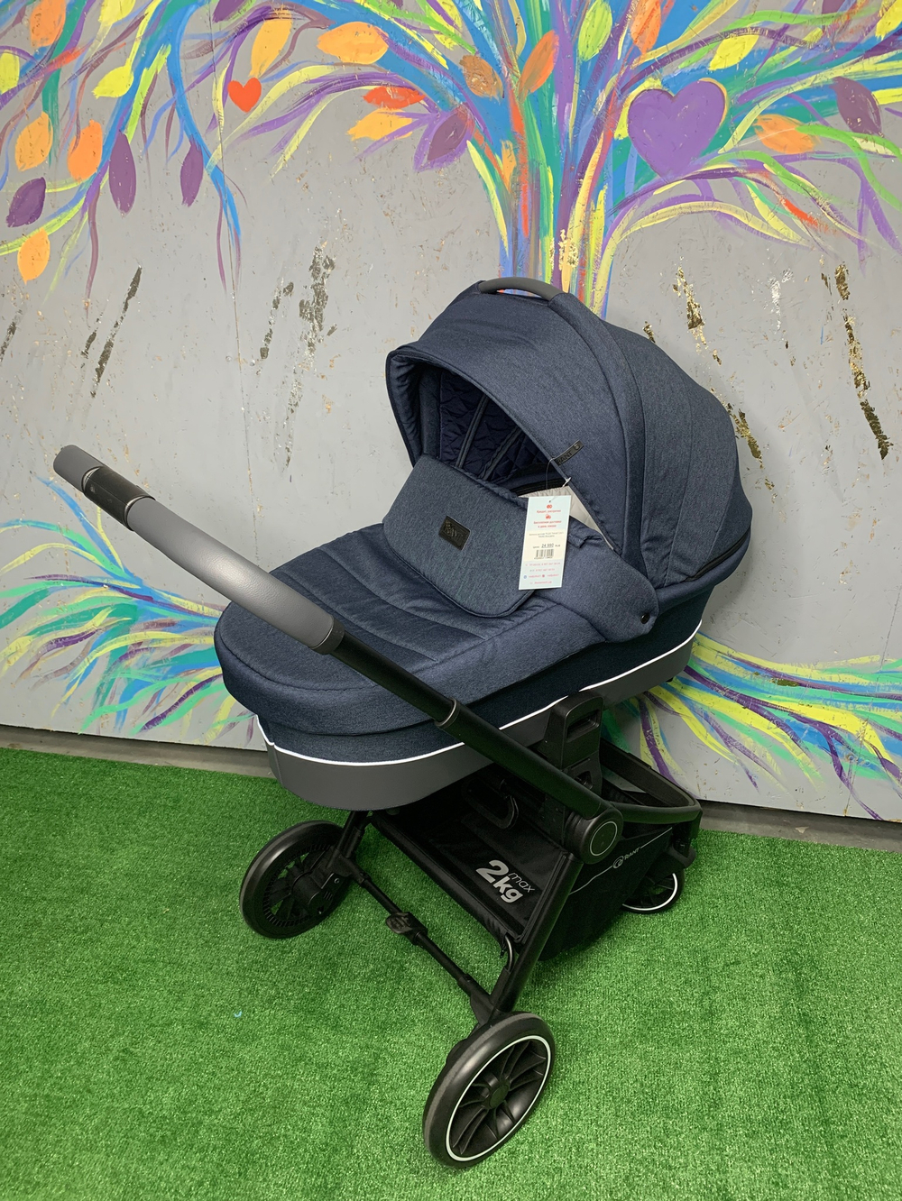 Коляска детская "FLEX Trends" (2в1) RA062 Blue jeans