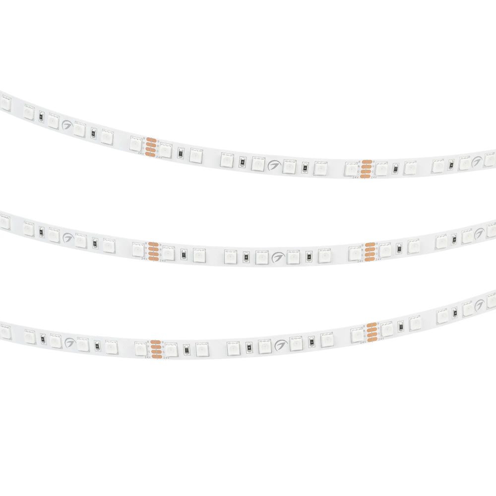 Светодиодная лента RT-B70-10mm 24V RGB (14 W/m, IP20, 5m) (Arlight, Открытый) 040916