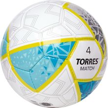 Мяч футбольный TORRES Match F323974, размер 4